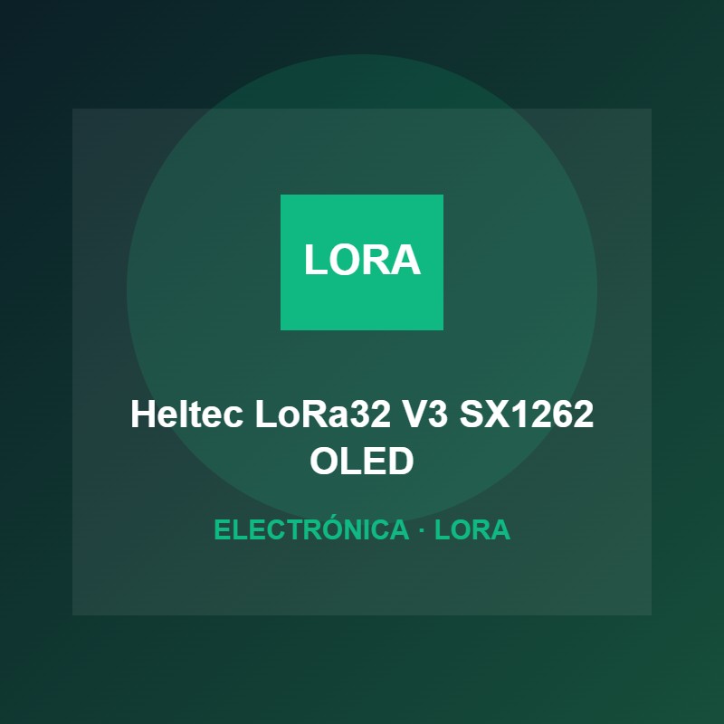 Placa LoRa32 V3 SX1262 ESP32-S3 OLED WiFi Bluetooth 868-915MHz USB-C