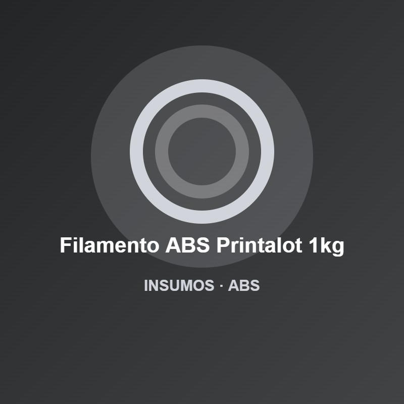 Filamento ABS Printalot 1.75mm 1kg