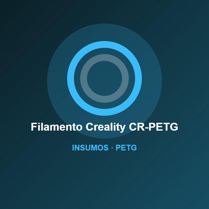Filamento Creality CR-PETG 1.75mm 1kg